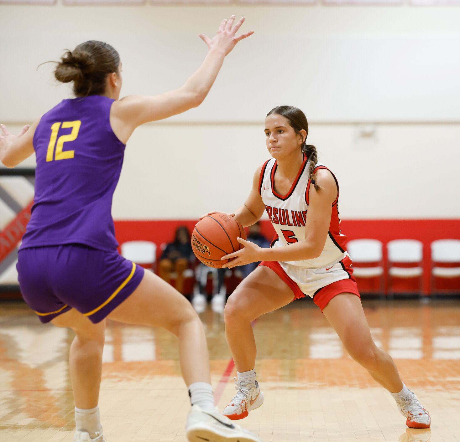 Visitation Christmas Tournament, first round: Ursuline v. Eureka